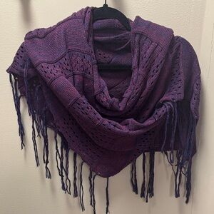 LuLaRoe MiMi purple shawl, scarf, one size